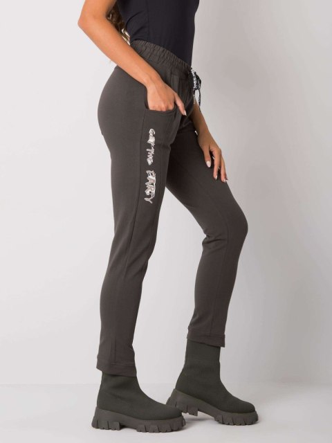 Spodnie dresowe RV-DR-7071.20 ciemny khaki M Spodnie dresowe RV-DR-7071.20 ciemny khaki M