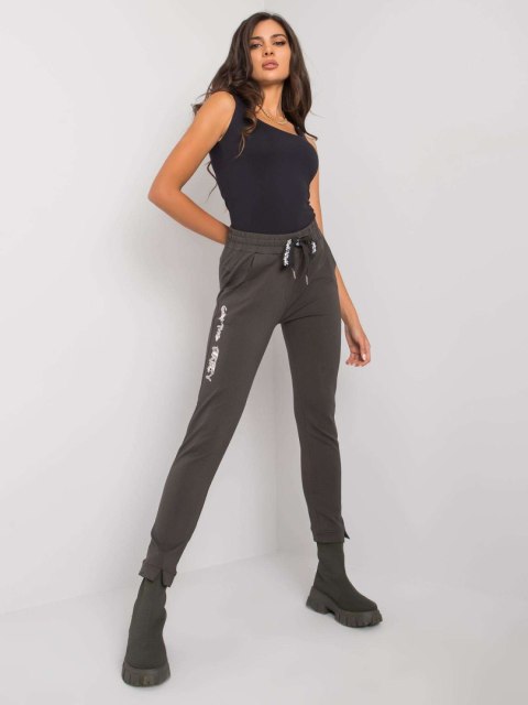 Spodnie dresowe RV-DR-7071.20 ciemny khaki M Spodnie dresowe RV-DR-7071.20 ciemny khaki M