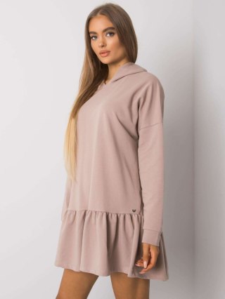 Sukienka RV-SK-7184.22X ciemny bezowy L/XL