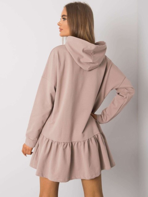 Sukienka RV-SK-7184.22X ciemny bezowy L/XL