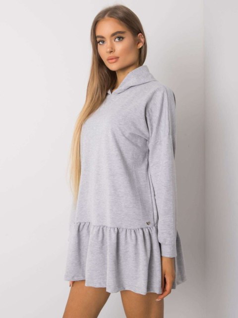 Sukienka RV-SK-7184.22X szary L/XL Sukienka RV-SK-7184.22X szary L/XL