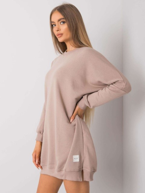 Sukienka RV-SK-7216.95 ciemny bezowy S/M Sukienka RV-SK-7216.95 ciemny bezowy S/M