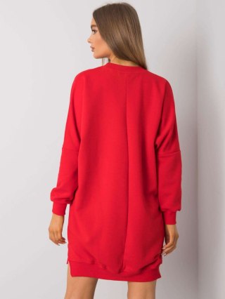 Sukienka RV-SK-7216.95 czerwony S/M