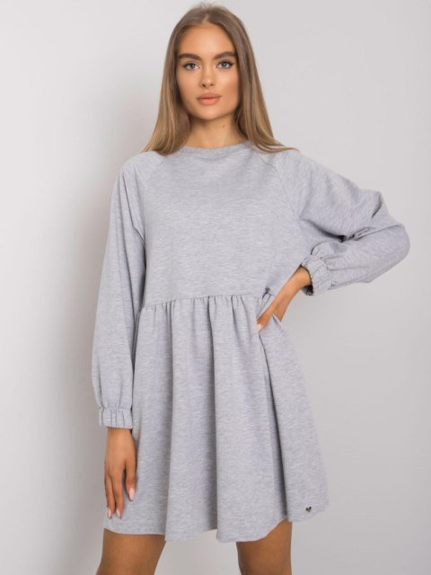 Sukienka RV-SK-7247.15P szary S/M Sukienka RV-SK-7247.15P szary S/M