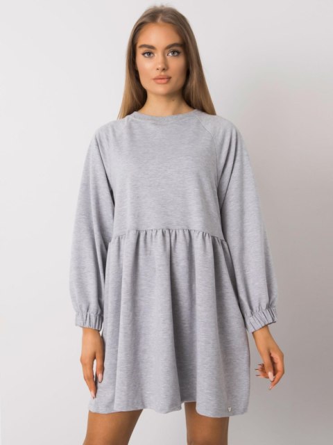 Sukienka RV-SK-7247.15P szary S/M Sukienka RV-SK-7247.15P szary S/M