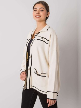 Sweter FE-SW-3355.57P jasny beżowy
