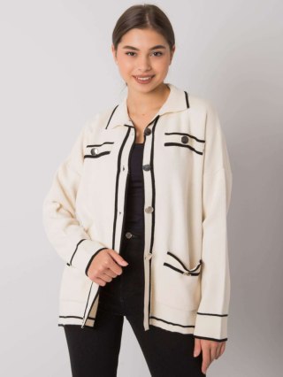 Sweter FE-SW-3355.57P jasny beżowy