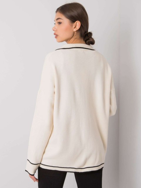 Sweter FE-SW-3355.57P jasny beżowy Sweter FE-SW-3355.57P jasny beżowy