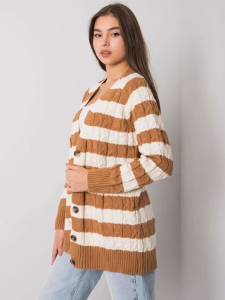 Sweter FE-SW-3358.13 camelowy