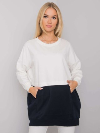 Bluza RV-BL-7197.89P biało-granatowy S/M