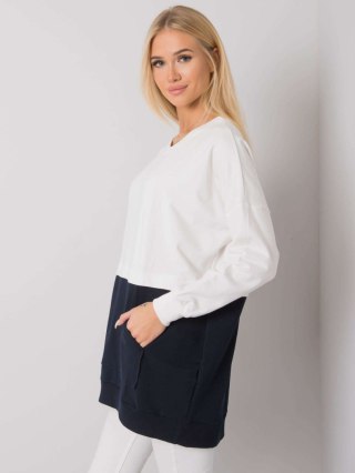 Bluza RV-BL-7197.89P biało-granatowy S/M