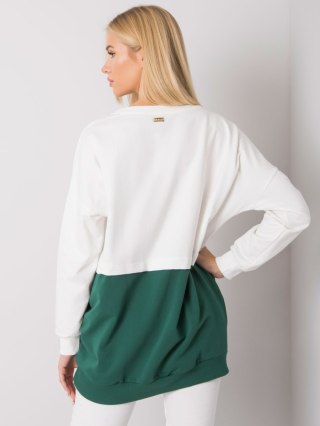 Bluza RV-BL-7197.89P biało-zielony L/XL