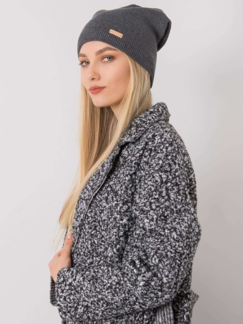 Czapka JK-CZ-30.40P ciemny szary Czapka JK-CZ-30.40P ciemny szary