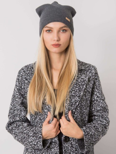 Czapka JK-CZ-30.40P ciemny szary Czapka JK-CZ-30.40P ciemny szary