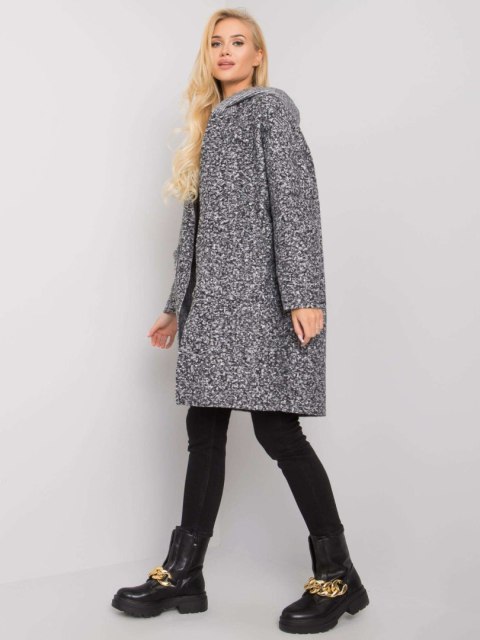 Płaszcz TW-PL-BI-21715-1.87P ciemny szary Płaszcz TW-PL-BI-21715-1.87P ciemny szary