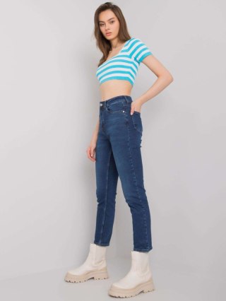 Spodnie jeans MR-SP-5326.41 ciemny niebieski 34
