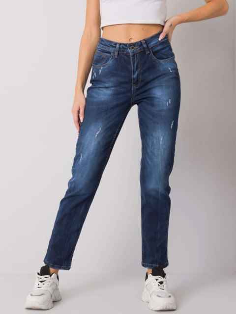 Spodnie jeans MT-SP-1210.39P ciemny niebieski 28