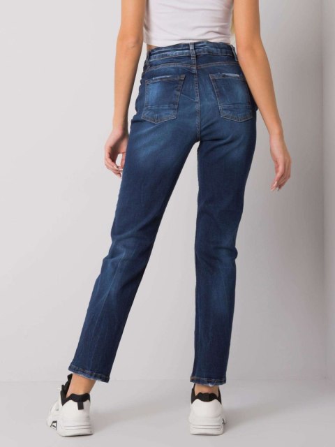 Spodnie jeans MT-SP-1210.39P ciemny niebieski 28