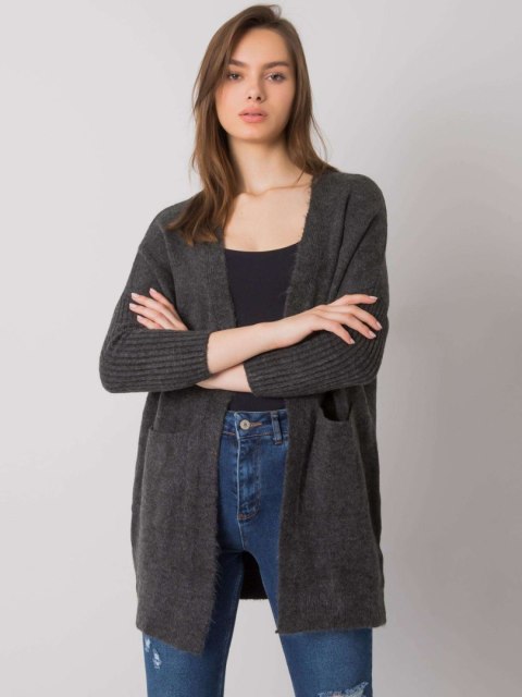 Sweter ASM-SW-7560.96P ciemny szary Sweter ASM-SW-7560.96P ciemny szary