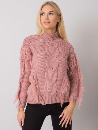 Sweter CA-SW-3744.08 ciemny różowy