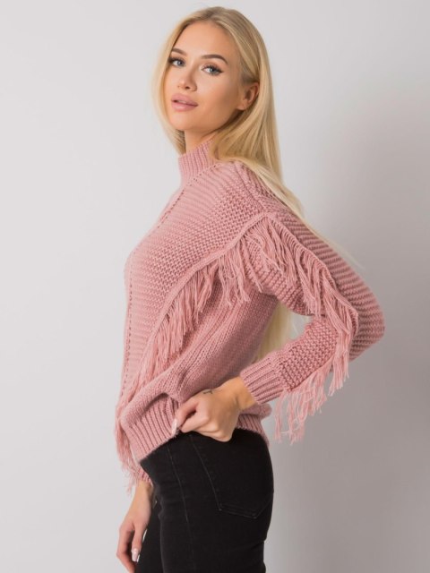 Sweter CA-SW-3744.08 ciemny różowy