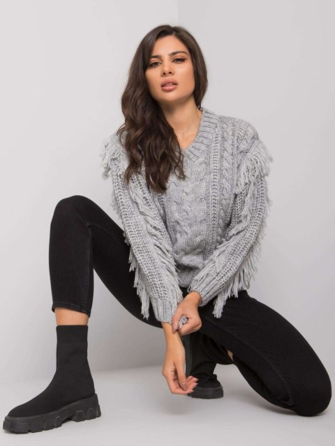 Sweter CA-SW-3746.06 szary
