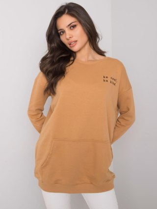 Bluza RV-BL-7202.32P camelowy L/XL