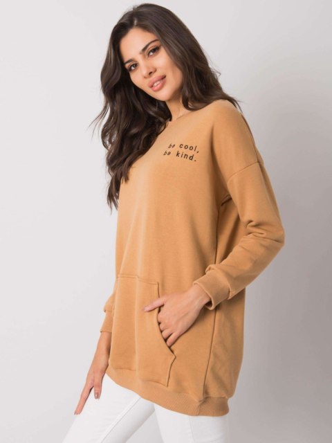 Bluza RV-BL-7202.32P camelowy L/XL