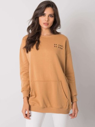 Bluza RV-BL-7202.32P camelowy S/M