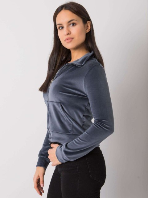 Bluza RV-BL-7303.98P ciemny szary S/M