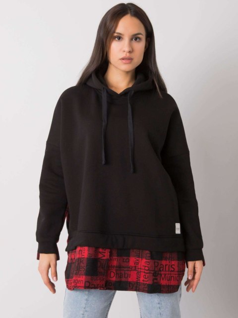 Bluza RV-BL-7312.14 czarno-czerwony S/M Bluza RV-BL-7312.14 czarno-czerwony S/M