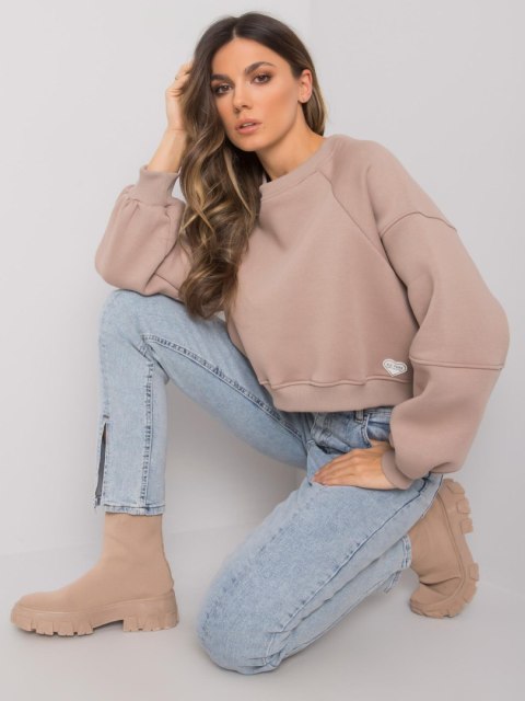 Bluza RV-BL-7334.69 ciemny bezowy