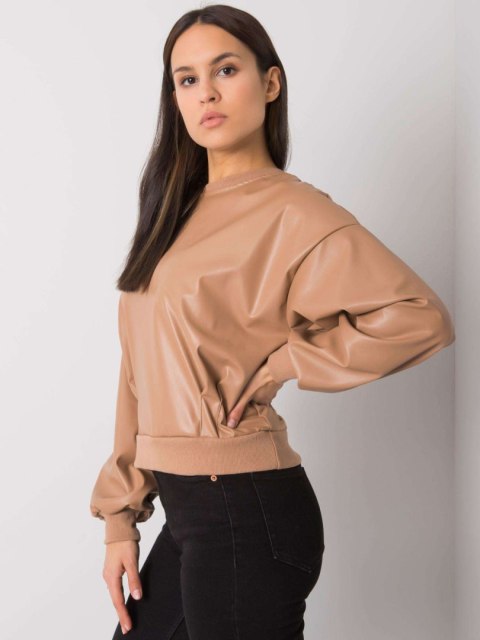 Bluza RV-BL-7352.52 camelowy S/M
