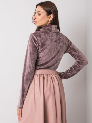Bluzka LK-BZ-508410.07P ciemny bezowy L/XL