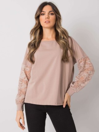 Bluzka RV-BZ-7342.03 ciemny bezowy L/XL