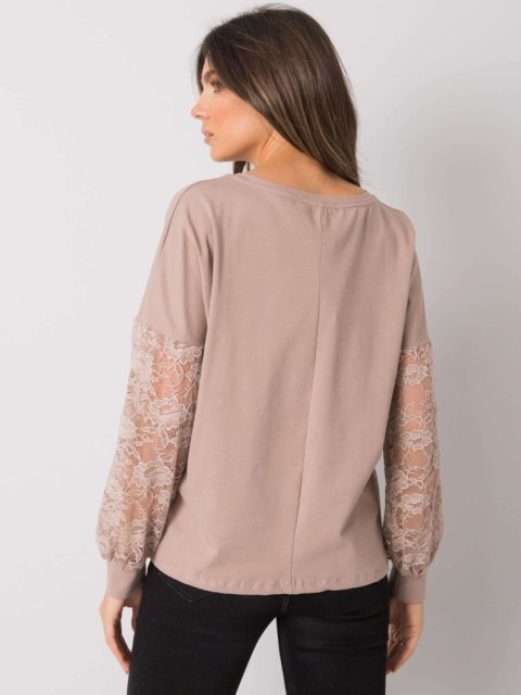 Bluzka RV-BZ-7342.03 ciemny bezowy L/XL