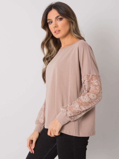 Bluzka RV-BZ-7342.03 ciemny bezowy L/XL