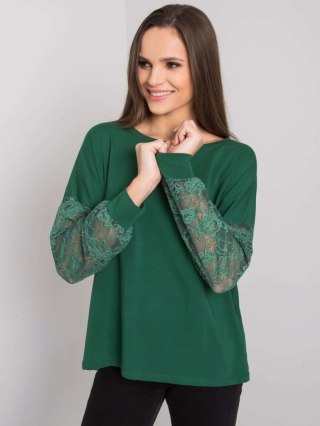 Bluzka RV-BZ-7342.03 ciemny zielony L/XL