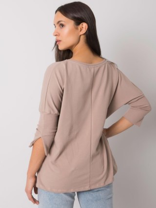 Bluzka RV-BZ-7362.19 ciemny bezowy L/XL
