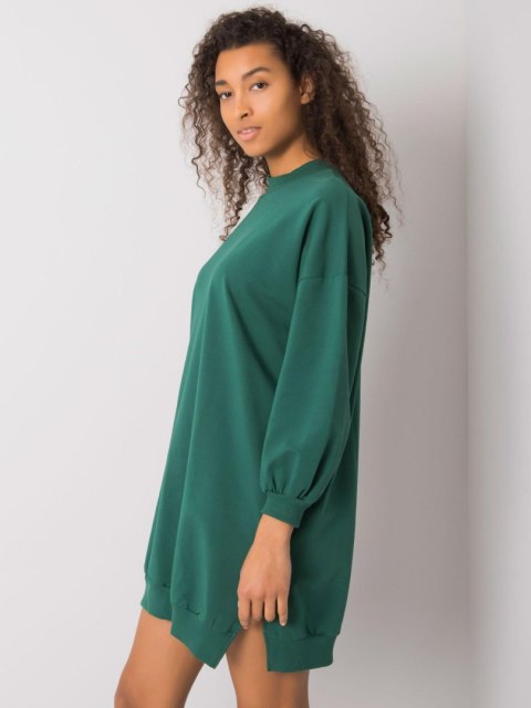 Sukienka RV-SK-7207.03 ciemny zielony L/XL