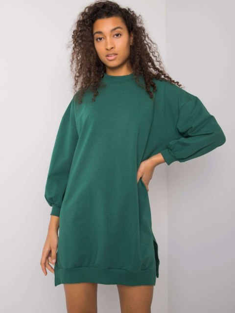 Sukienka RV-SK-7207.03 ciemny zielony L/XL
