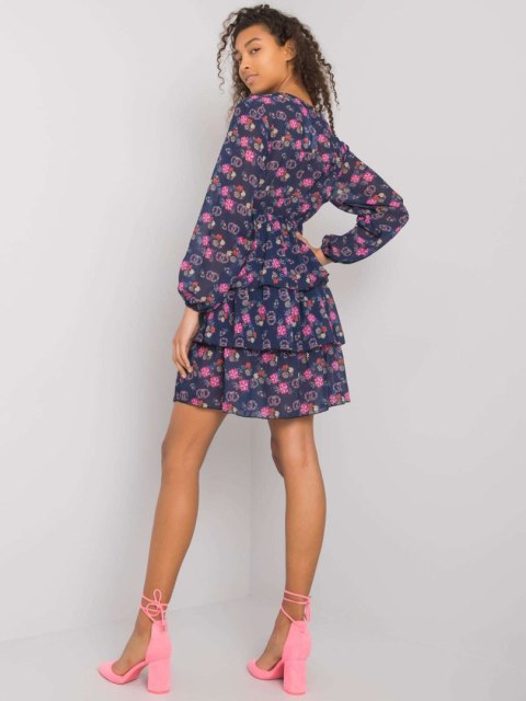 Sukienka WN-SK-21049.38X granatowy L/XL Sukienka WN-SK-21049.38X granatowy L/XL