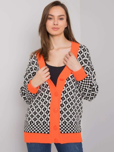 Sweter ASM-SW-7531.64 pomarańczowy Sweter ASM-SW-7531.64 pomarańczowy