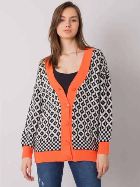 Sweter ASM-SW-7531.64 pomarańczowy Sweter ASM-SW-7531.64 pomarańczowy