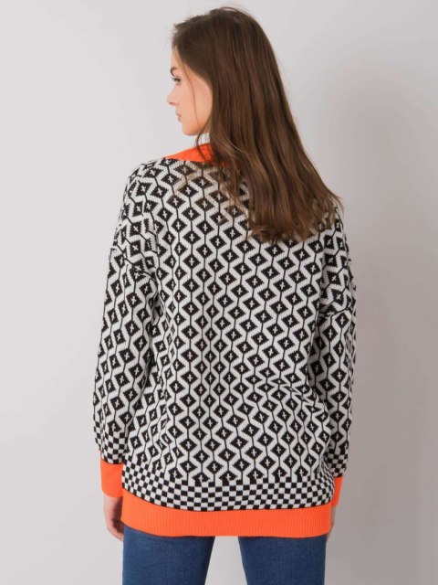 Sweter ASM-SW-7531.64 pomarańczowy Sweter ASM-SW-7531.64 pomarańczowy