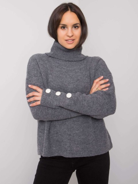 Sweter LC-SW-15-2.01 ciemny szary Sweter LC-SW-15-2.01 ciemny szary