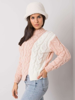 Sweter TO-SW-77.12 jasny różowy