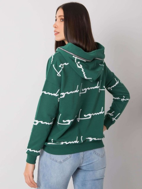 Bluza RV-BL-7127.27 ciemny zielony Bluza RV-BL-7127.27 ciemny zielony