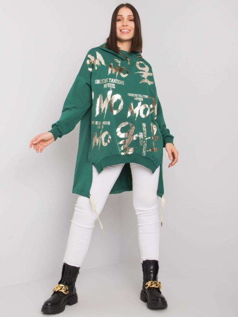 Bluza RV-BL-7274.75P ciemny zielony Bluza RV-BL-7274.75P ciemny zielony
