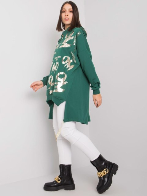 Bluza RV-BL-7274.75P ciemny zielony Bluza RV-BL-7274.75P ciemny zielony